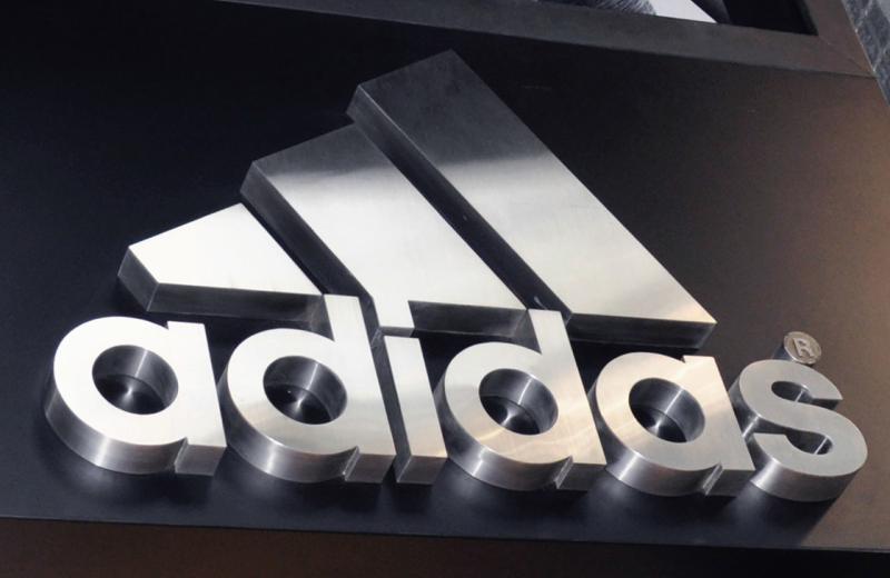 adidas-stainless-steel-fabricated-signage
