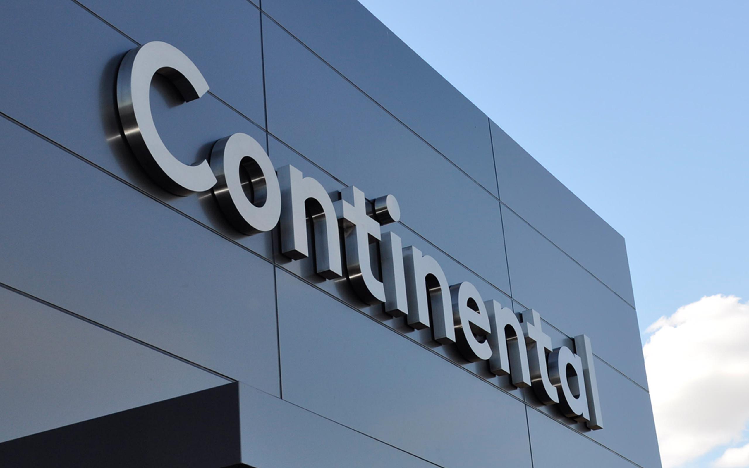 Continental Stainless Steel Fabricated Signage