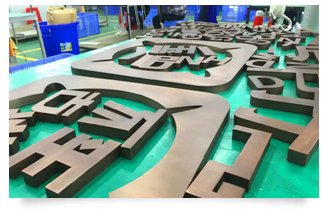 bronze-letters