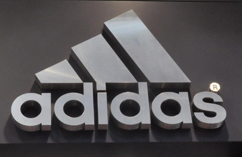 adidas-logo-in-a-brushed-fabricated-stainless-steel